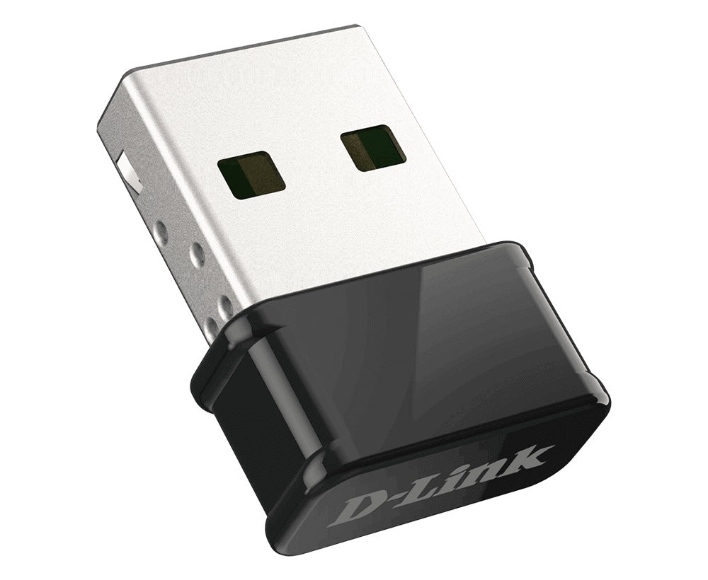 ADAPTOR RETEA D-LINK AC1300 NANO, extern wireless 2.4 GHz | 5 GHz, USB 2.0, port, 1300 Mbps, antena interna x 1, "DWA-181"