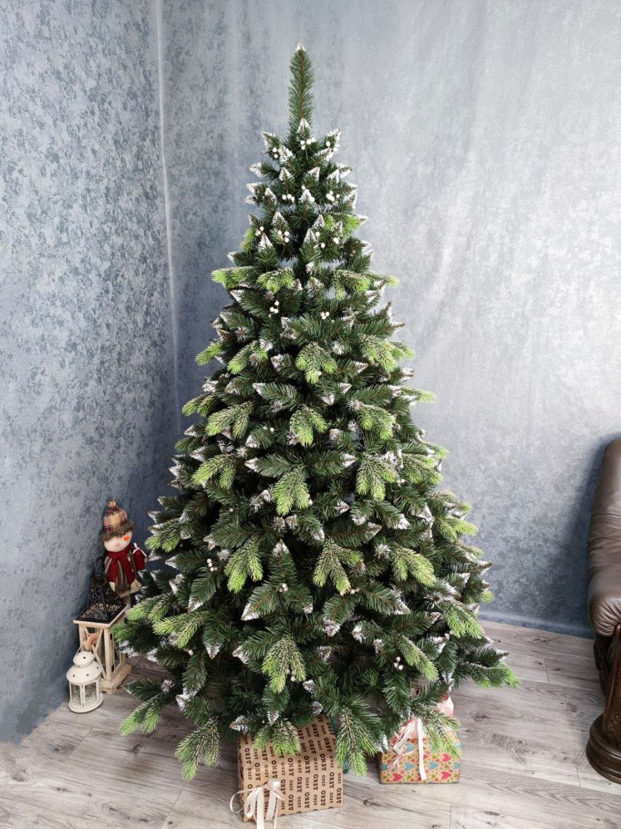 Brad artificial Christmas Deluxe by Sersimo, Diamant, 2D+3D, 200cm