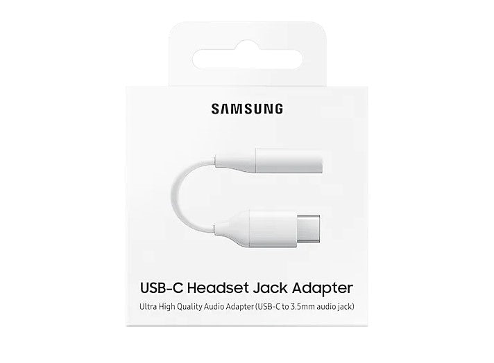Samsung Adapter; USB-C to Headphone Jack 3.5mm; Black "EE-UC10JUWEGWW"