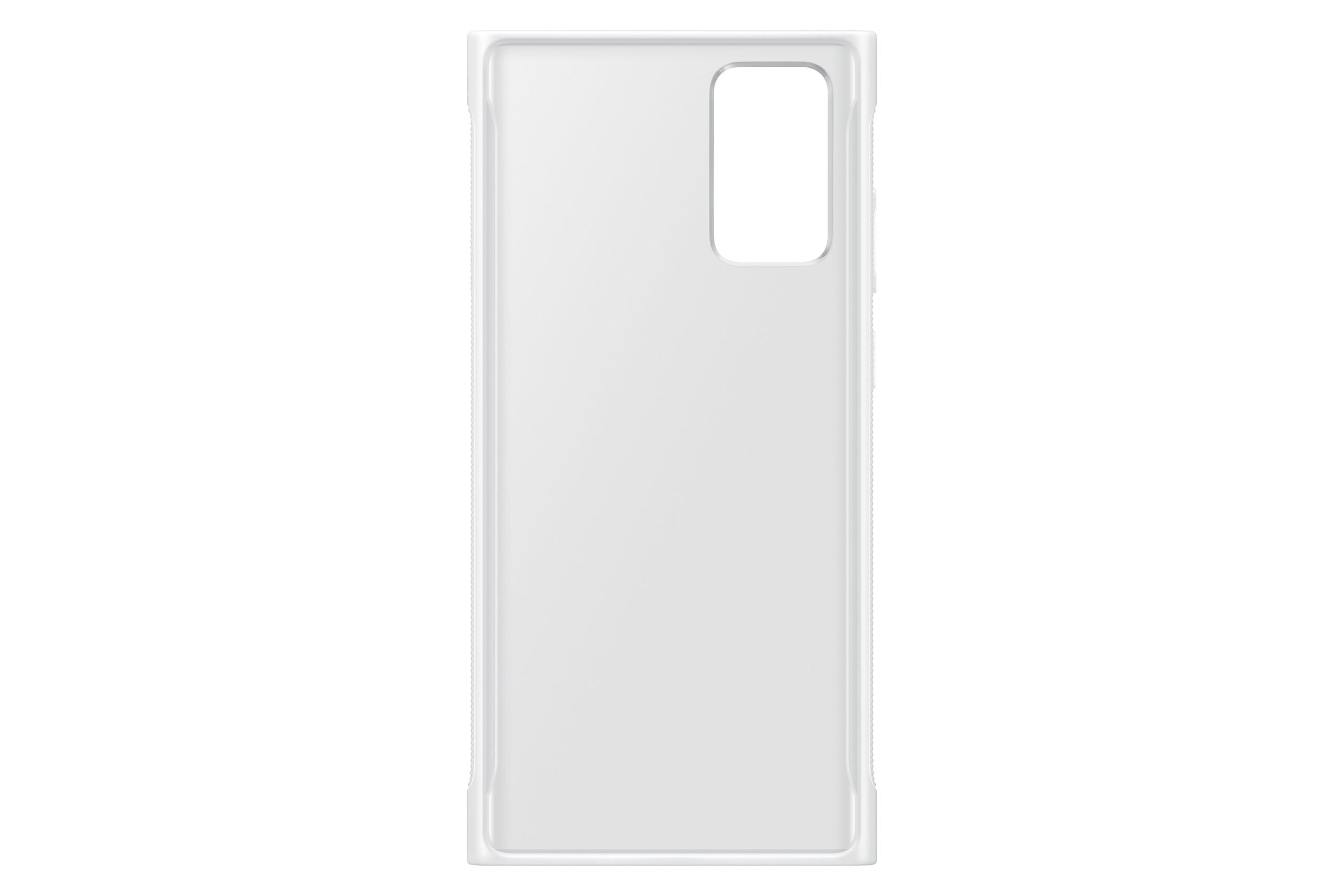 HUSA Smartphone Samsung, pt Galaxy Note 20, tip back cover (protectie spate), policarbonat | poliuretan, ultrasubtire, alb, "EF-GN980CWEGEU"