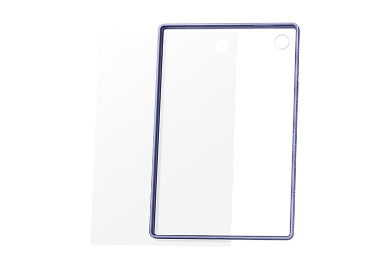Galaxy Tab A8; Clear Edge Cover; Lavender "EF-QX200TVEGWW"