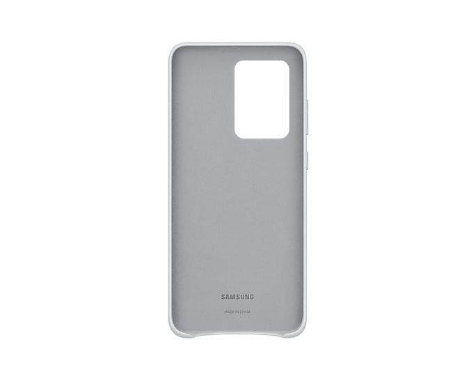 HUSA Smartphone Samsung, pt Galaxy S20 Ultra, tip back cover (protectie spate), piele, ultrasubtire, gri, "EF-VG988LSEGEU"