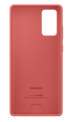 HUSA Smartphone Samsung, pt Galaxy Note 20, tip back cover (protectie spate), plastic, Kvadrat Cover, rosu, "EF-XN980FREGEU"