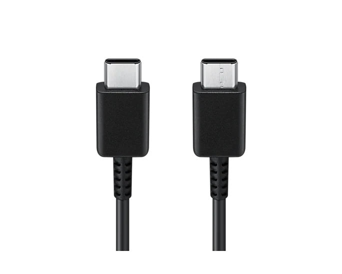 CABLU alimentare si date smartphone Samsung, USB Type-C (T) la USB Type-C (T), cauciuc, lungime 1 m, negru, "EP-DA705BBEGWW"