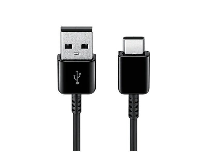 CABLU alimentare si date smartphone Samsung, USB 2.0 (T) la Micro-USB (T) | USB Type-C, cauciuc, lungime 1.5 m, alb, "EP-DG930MBEGWW"