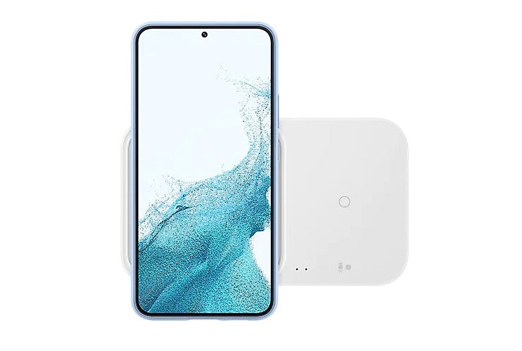 Wireless Charger Duo 15W Super Fast Wireless Charge; White "EP-P5400BWEGEU"