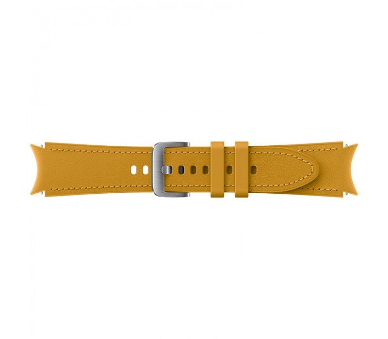 Hybrid Leather Band 20mm S/M Mustard, "ET-SHR88SYEGEU"