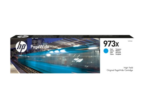Cartus Cerneala Original HP Cyan, nr.973x, pentru PageWide Pro 452|Pro 477, , , "F6T81AE"