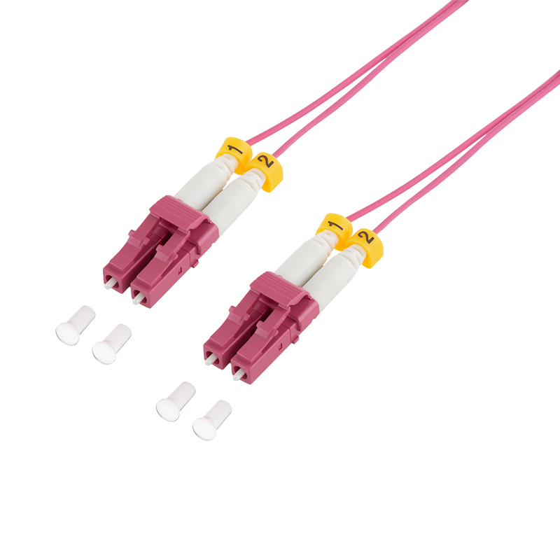 PATCH CORD Fibra Optica LOGILINK OM4 50/125, multimode, LC/UPC-LC/UPC, LSZH, 5 m, super-slim, violet, "FS4LC05"