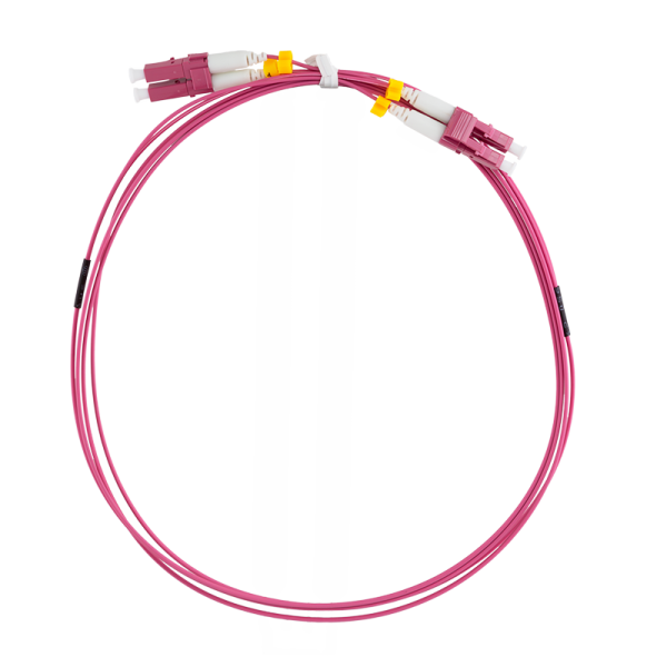 PATCH CORD Fibra Optica LOGILINK OM4 50/125, multimode, LC/UPC-LC/UPC, LSZH, 3 m, super-slim, violet, "FS4LC03"
