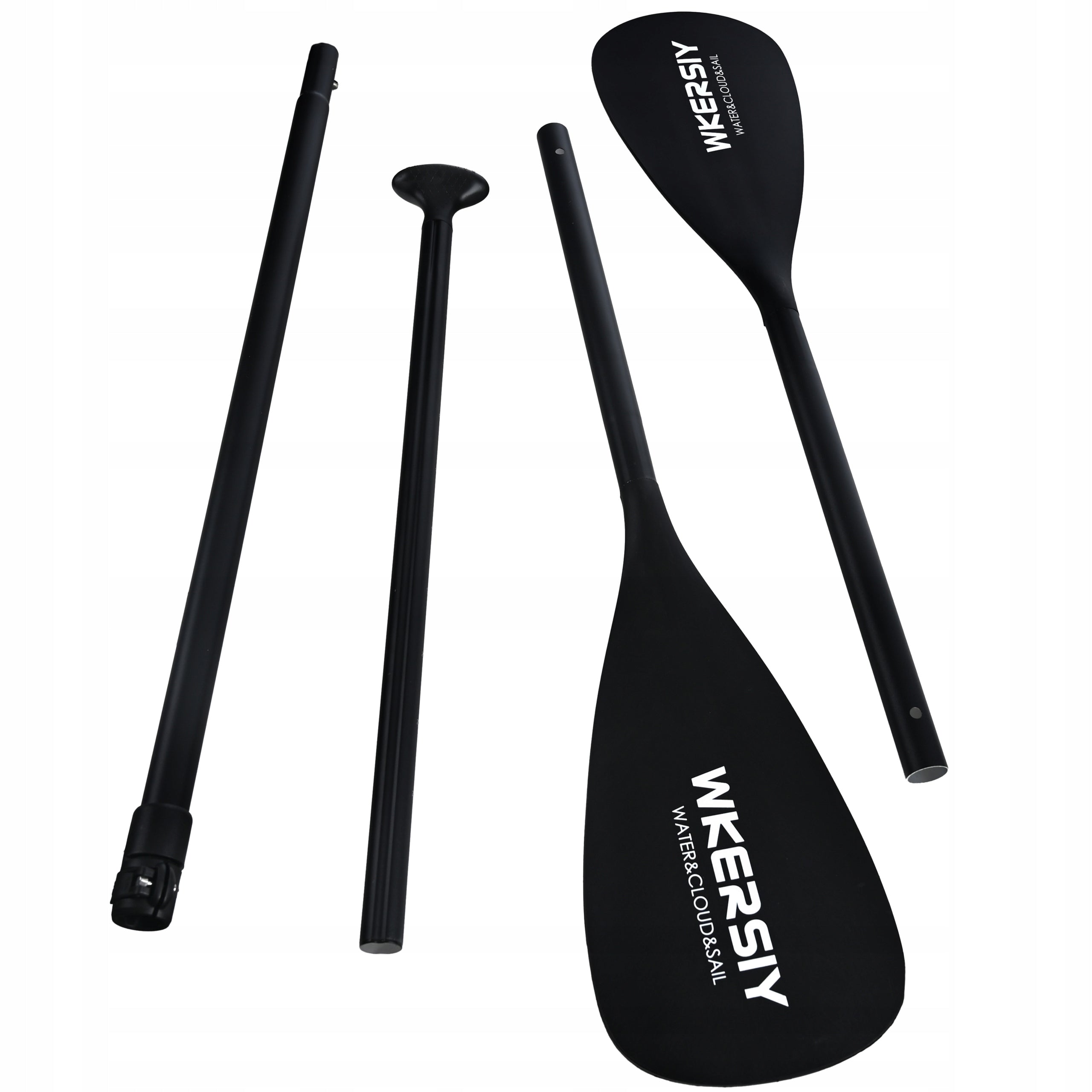Set SUP gonflabil, 340x82x15 cm, albastru – stand-up paddle, 180 kg, scaun caiac si accesorii
