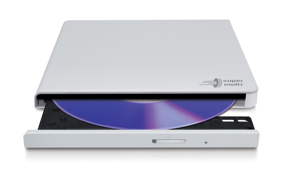 DVD-RW extern, HITACHI-LG, interfata USB 2.0, alb, "GP57EW40"