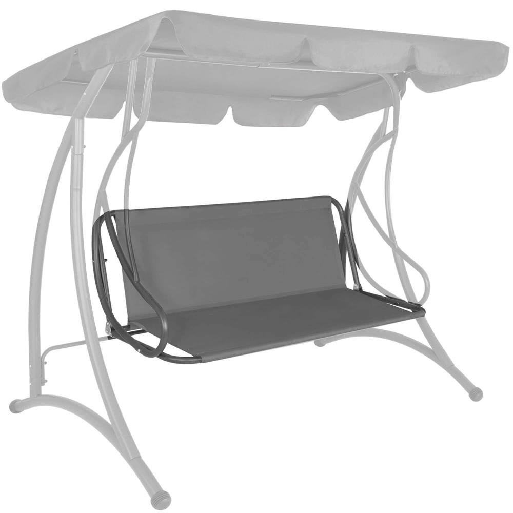 Husa din panza pentru leagan de gradina, 160x100 cm, gri – material impermeabil