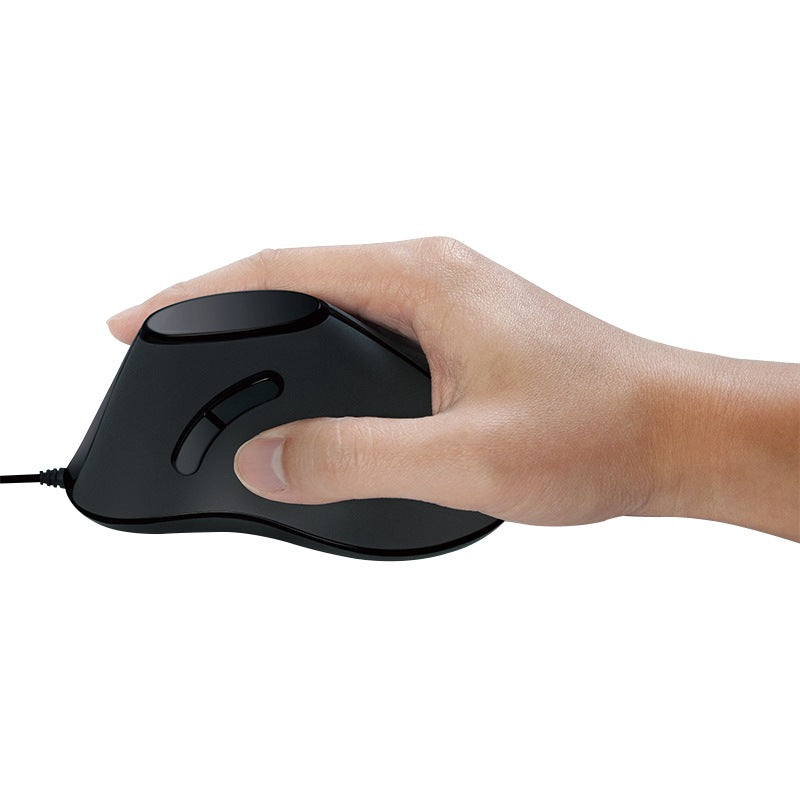 MOUSE Logilink, PC sau NB, cu fir, USB, optic, 1000 dpi, butoane/scroll 5/1, ergonomic, negru, "ID0158"