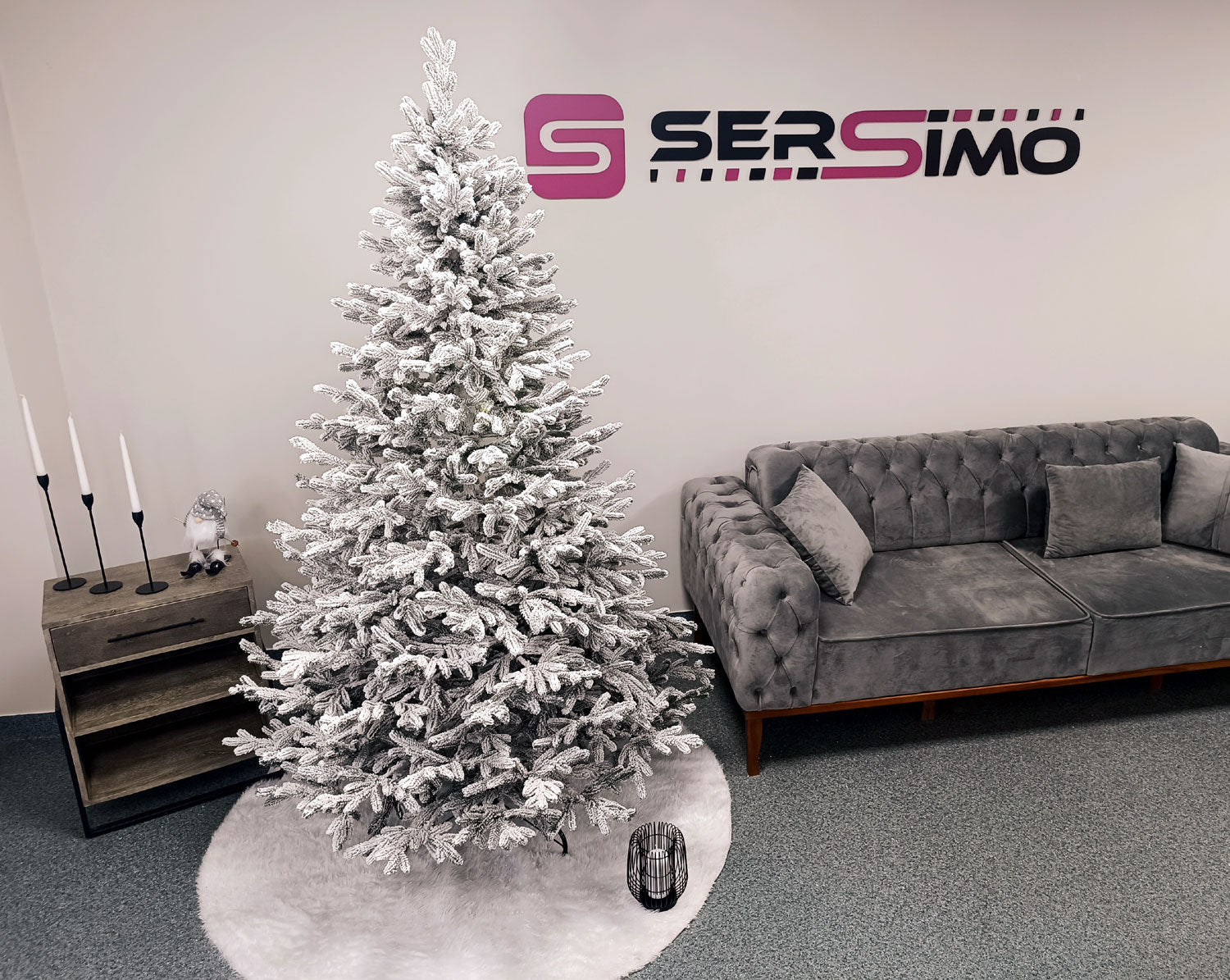 Brad artificial Christmas Deluxe by Sersimo, Viena nins, 3D, 210cm