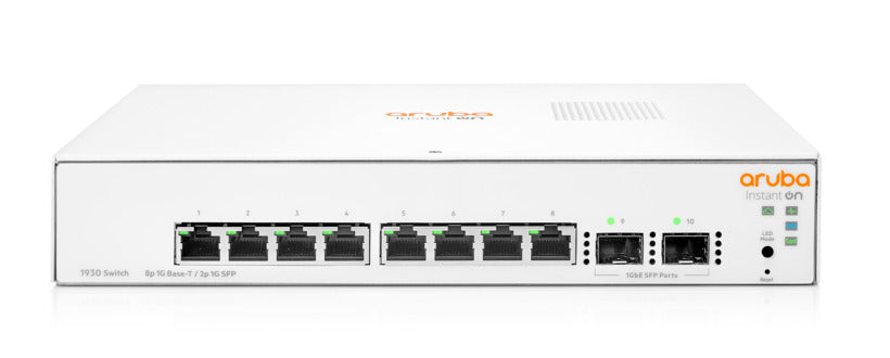SWITCH HP, Aruba, Gigabit x 8, SFP x 2, "JL680A"