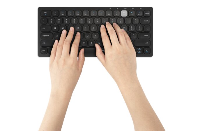 TASTATURA Kensington, wireless, 2.4GHz + BT, negru, "K75502UK"