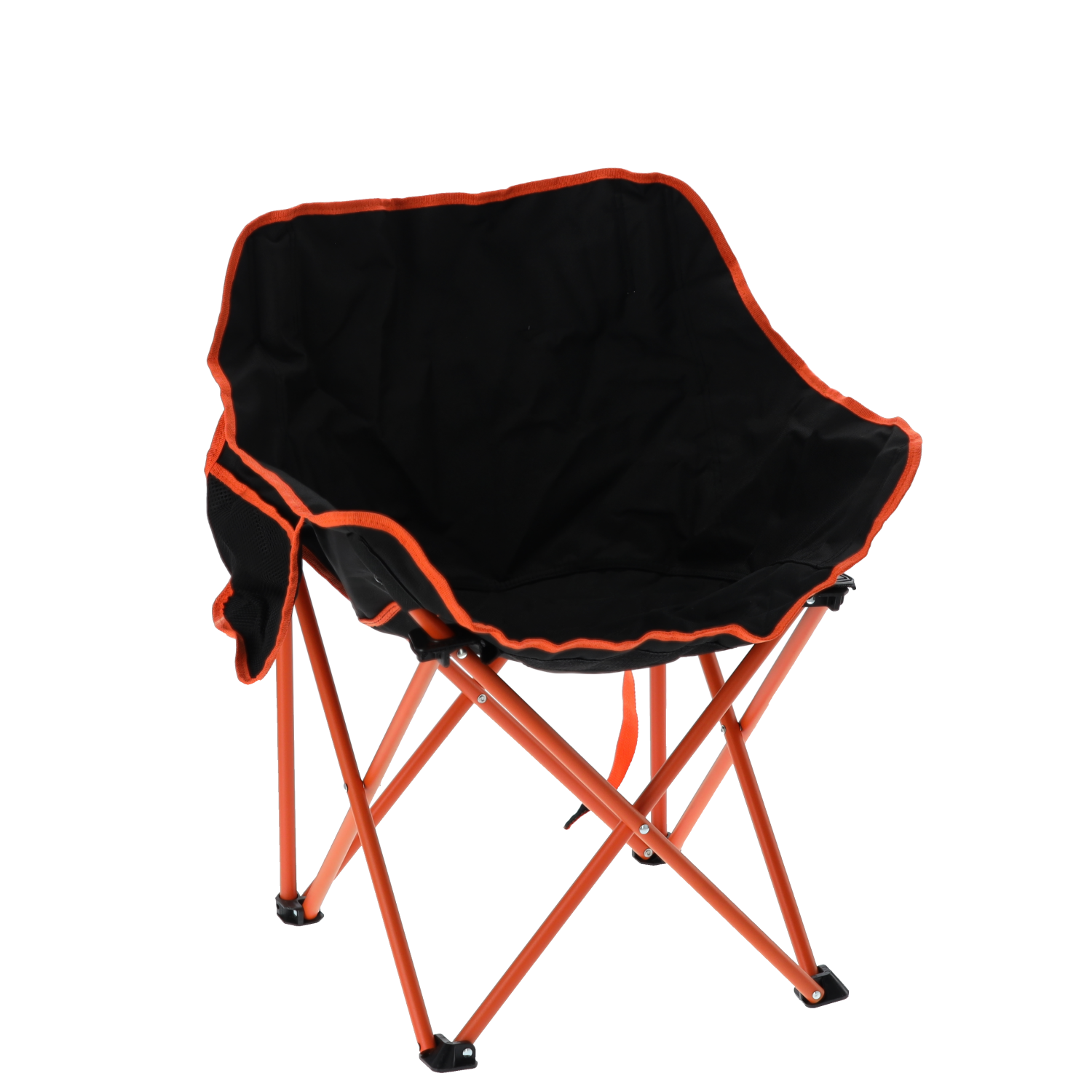 Set camping pliabil masa si 2 scaune, cadru otel, material Oxford 600D, 55x47x66 cm, negru