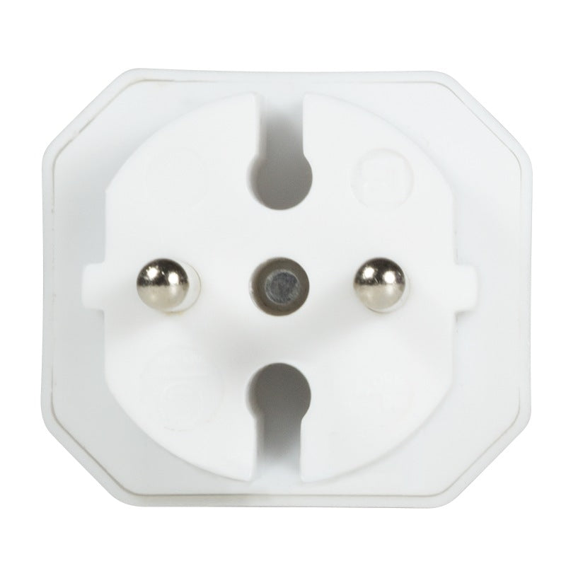 PRELUNGITOR LOGILINK, Euro skt x 2, conectare prin Schuko (T), 16A, fara protectie, alb, "LPS218"