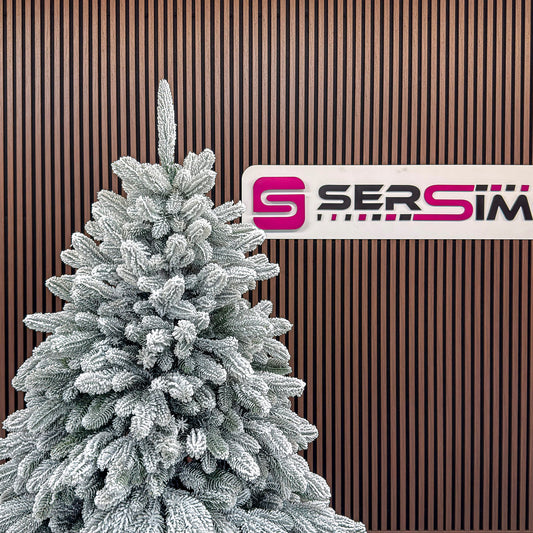 Brad artificial Christmas Deluxe by Sersimo, Laponia Select nins, integral 3D, 250cm - 2