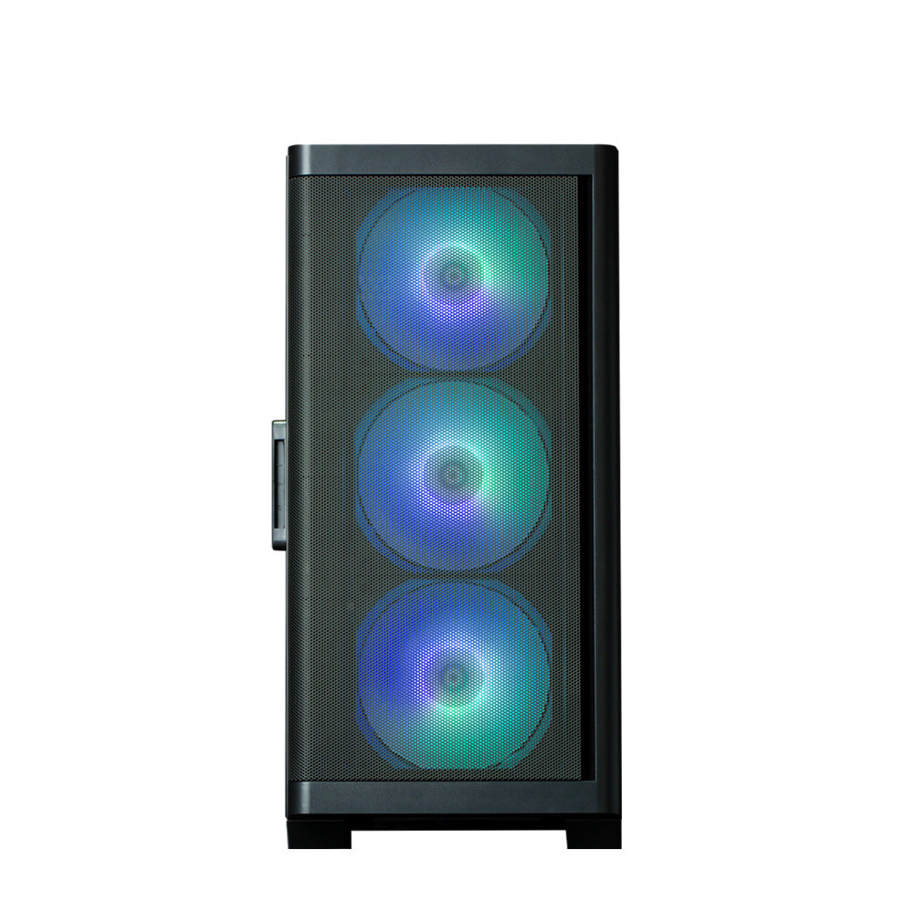CARCASA Zalman "M4", mini tower, gaming, fara sursa, suporta 8xfan, 6xfan inclus, PSU shroud, USB 3.1 gen1 x 2, USB 2.0 x 1, audio+mic, negru, "M4 Black"