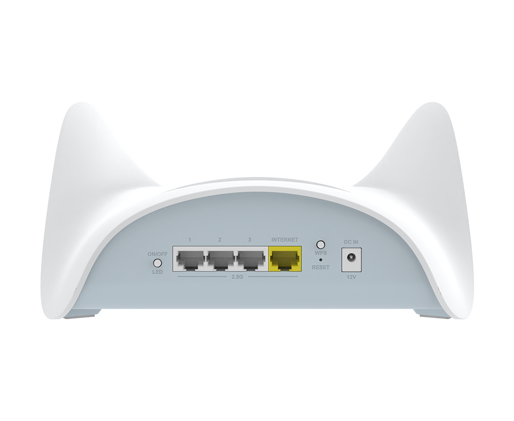 ROUTER D-Link wireless BE9500 Wi-Fi 7, 3 x 2.5 Gigabit LAN, 1 x 2.5 Gigabit WAN, 2.4 Ghz/5 Ghz/6 Ghz tri band, 4 antene interne, WI-FI 7 "M95"