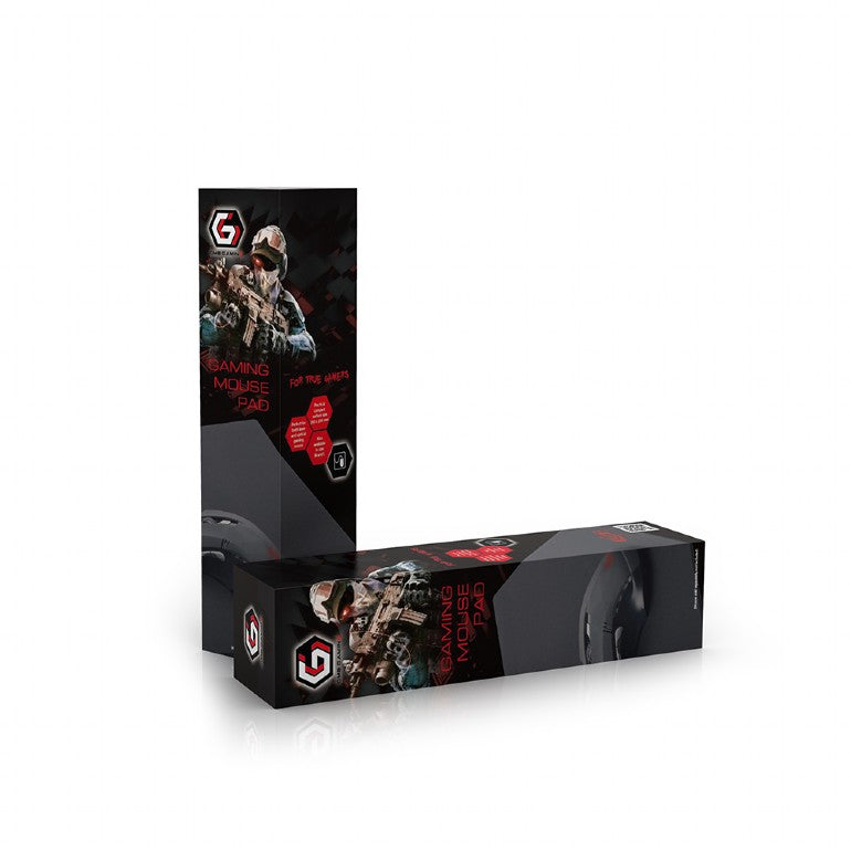 MousePAD GEMBIRD - gaming, cauciuc si material textil, 900 x 350 x 3 mm, negru, "MP-GAME-XL"