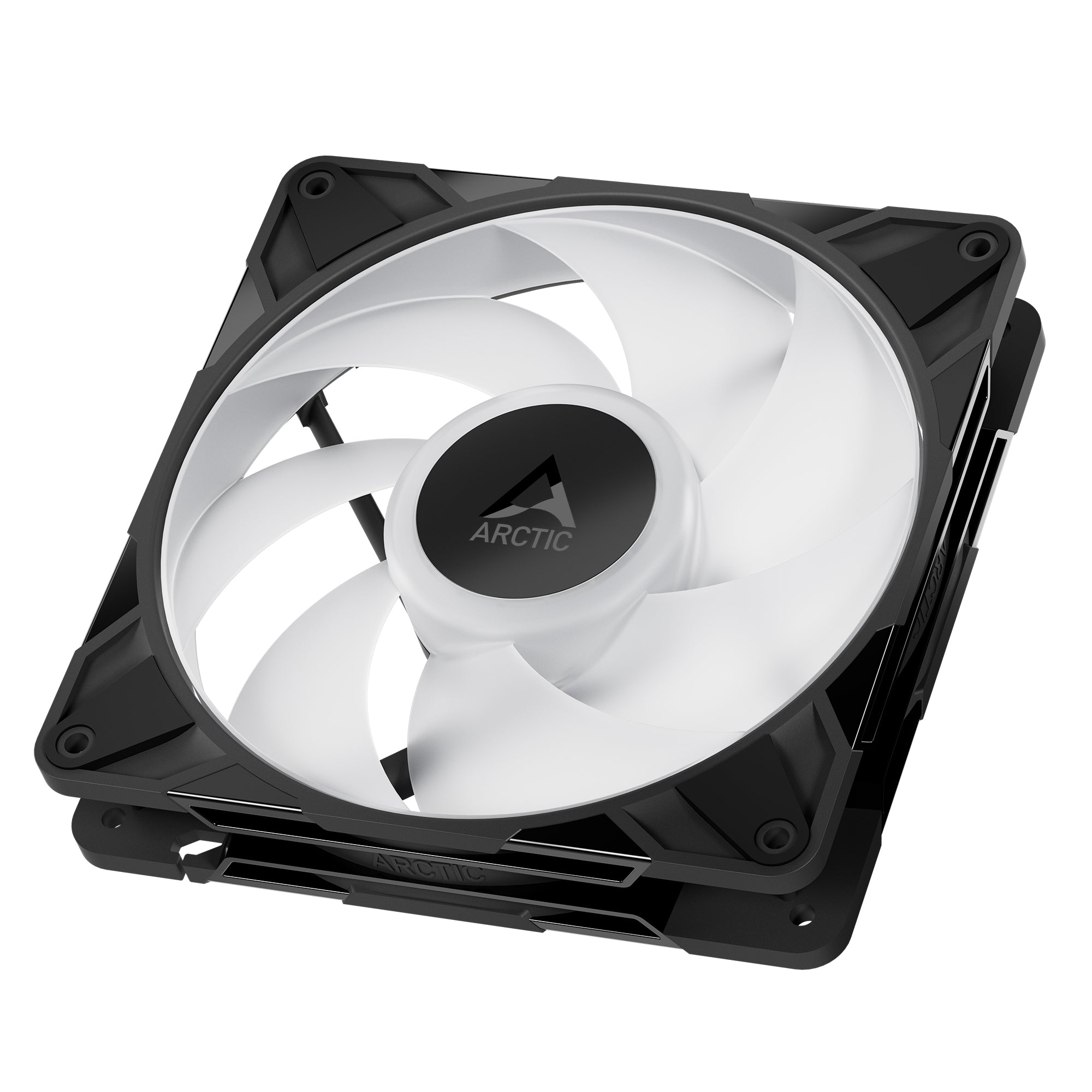 Set 3 ventilatoare Arctic "P14 Pro A-RGB - 3 Pack", 140mm, 600 - 3000 RPM, FDB, 110 cfm, 4-Pin Fan Plug + 4-Pin Socket, lungime cablu 400 mm + 80 mm Daisy-Chain, negru, "ACFAN00320A" - 4895265000447