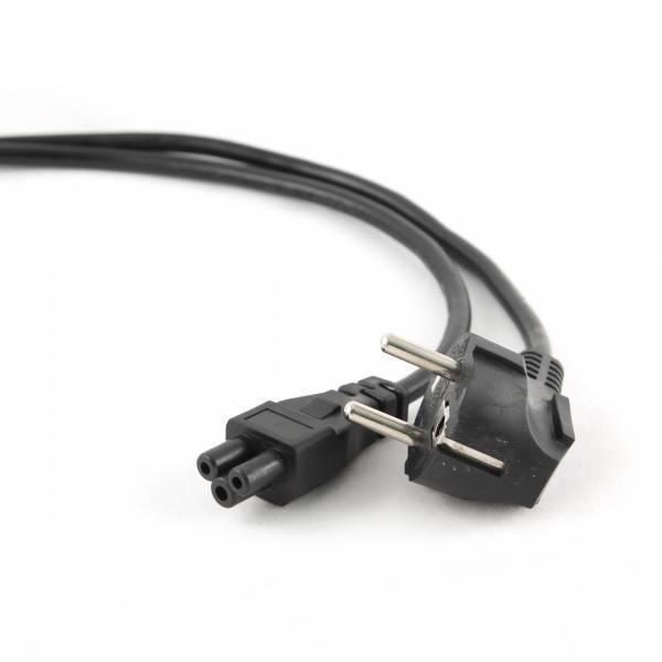 CABLU alimentare GEMBIRD notebook 1m, intrare Shucko, iesire C5, 16A, certificare VDE, bulk, black, "PC-186-ML12-1M"