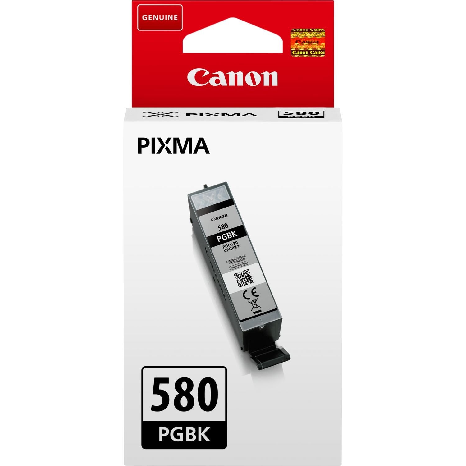 Cartus Cerneala Original Canon Black, PGI-580PGBK, pentru Pixma TR7550|TR8550|TS6150|TS6250|TS705|TS8150|TS8250|TS9150|TS9155|TS9550, , , "2078C001AA"