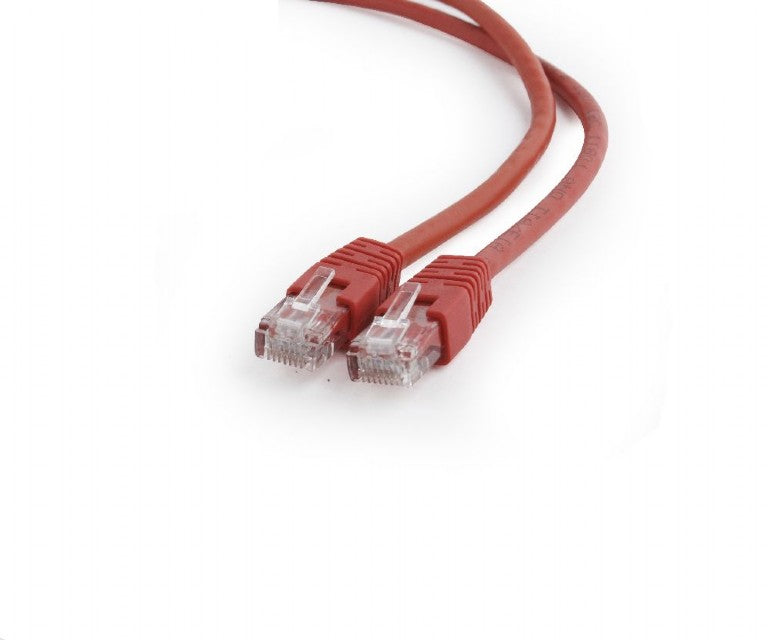 PATCH CORD UTP GEMBIRD Cat6, cupru-aluminiu, 0.5 m, rosu, AWG26, "PP6U-0.5M/R"
