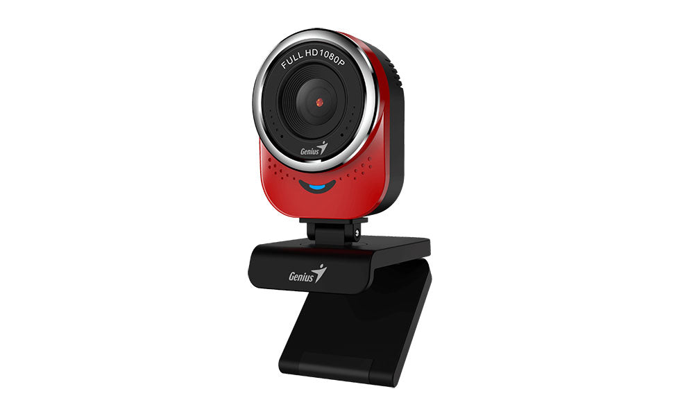 CAMERA WEB GENIUS senzor 1080p Full-HD cu rezolutie video 1920x1080, QCam 6000, microfon, red "32200002408"