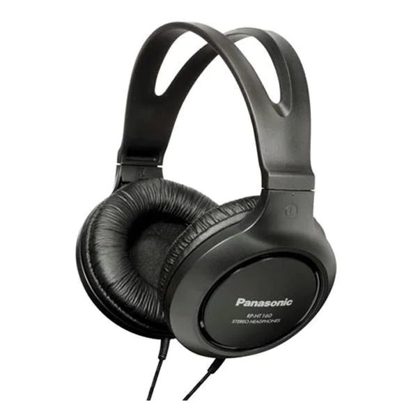 Closed type digital monitoring headphones, speakers with a diameter of 30 mm, neodymium magnet, frequency range 10 Hz - 27 kHz "RP-HT161E-K" (timbru verde 0.8 lei)