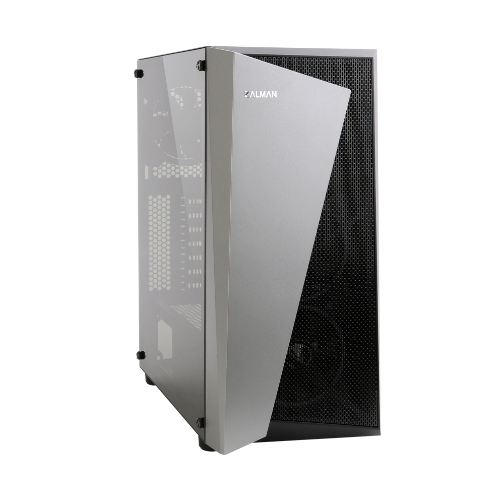 CARCASA Zalman "S4 Plus", middle tower, gaming, fara sursa, suporta 8xfan, 3xfan inclus, USB 3.1 gen1 x 1, USB 2.0 x 2, audio+mic, negru, "S4 Plus"