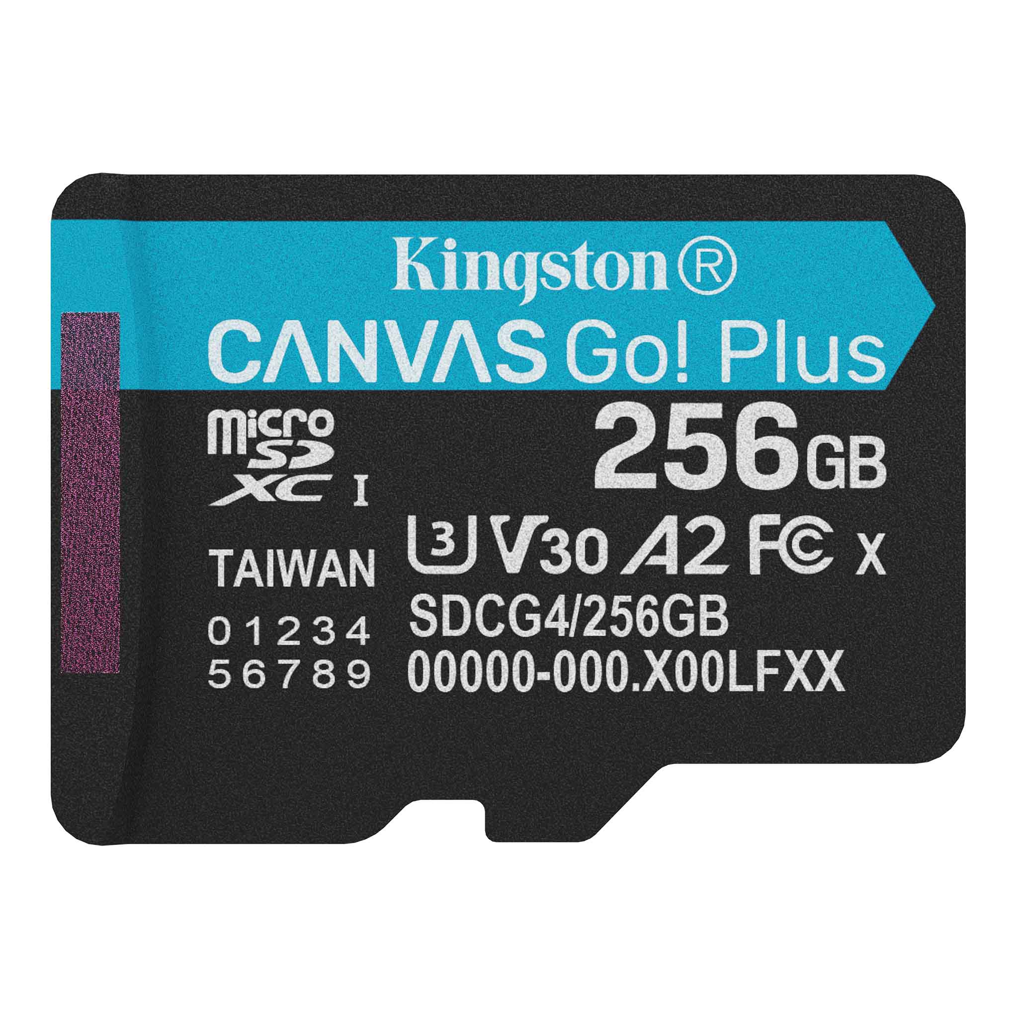 MicroSD Kingston Canvas GO Plus 256GB "SDCG4/256GBSP"