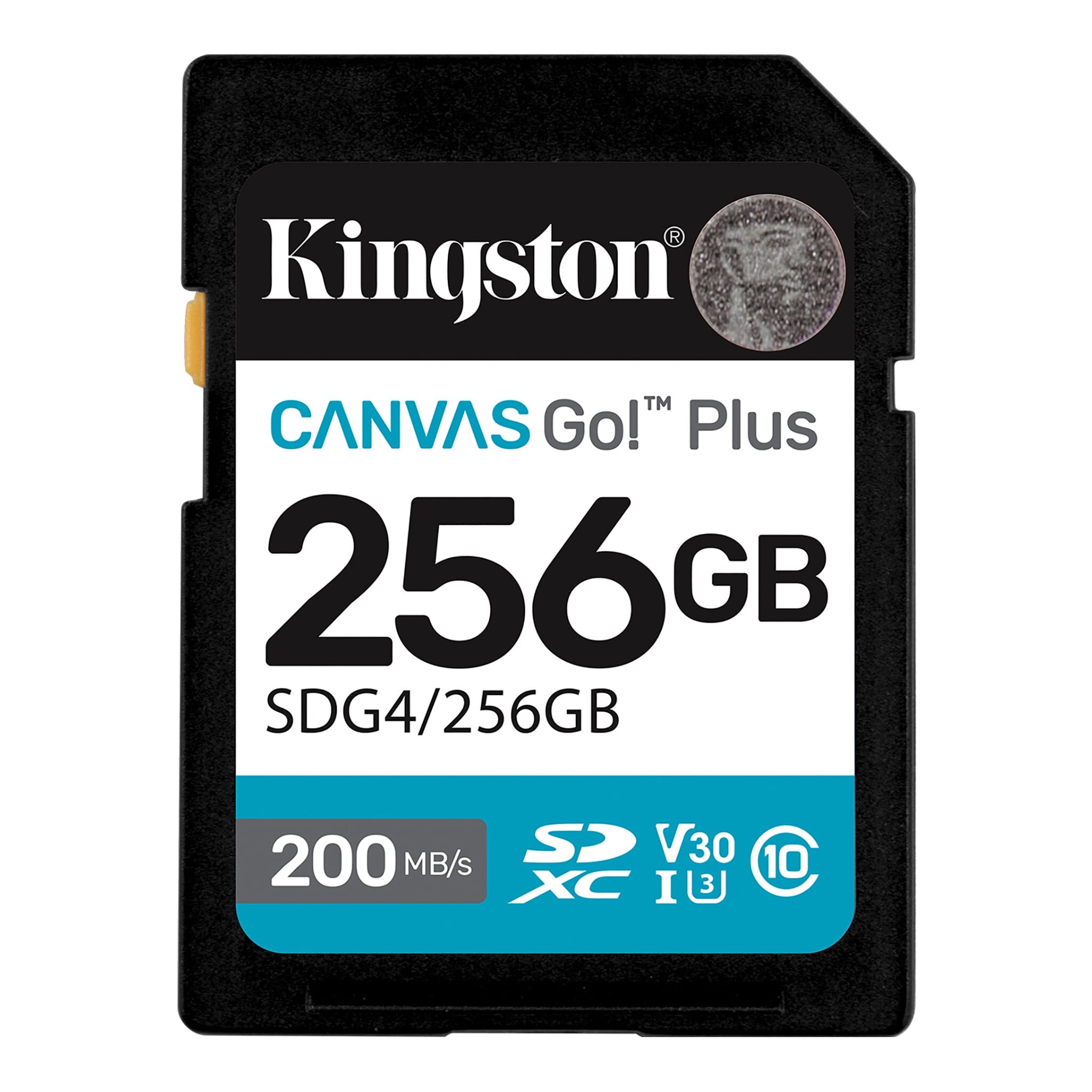 SD Kingston Canvas GO Plus 256GB AD "SDG4/256GB"