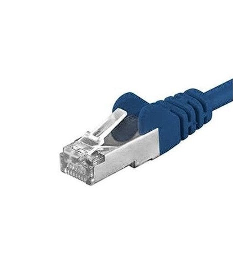 Patchcord SFTP RJ45-RJ45 Cat.6A, 3m, albastru, "SFTP-6A-3-BL"