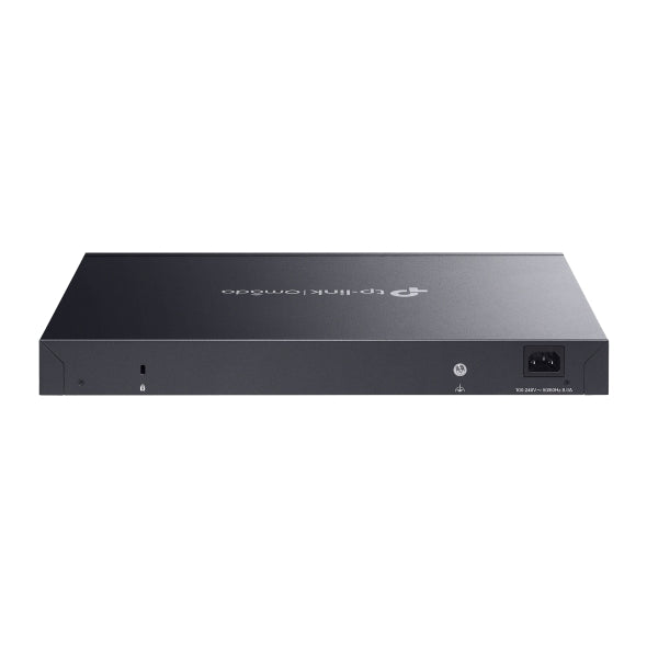 Switch TP-Link cu management L2, Omada 24-Port Gigabit cu 4-Port 10GE SFP+ L2+ Managed Switch cu 16-Port PoE+ si 8-Port PoE++, 16× Gigabit 802.3af/at PoE+, 500W buget POE "SG3428XMPP"