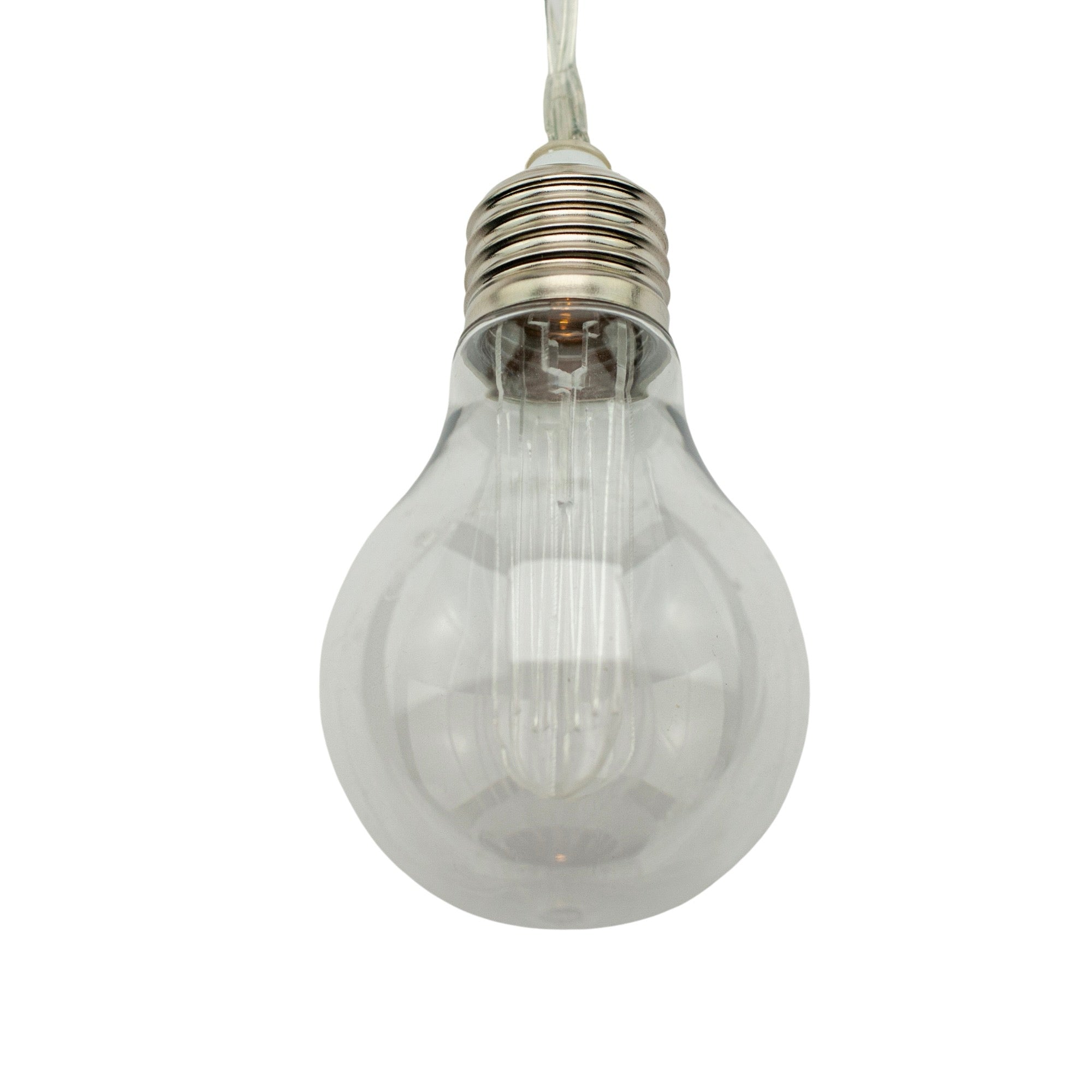 Ghirlanda luminoasa, LED, model Hemma, 10 becuri, 380cm, incarcare solara, lumina alb cald