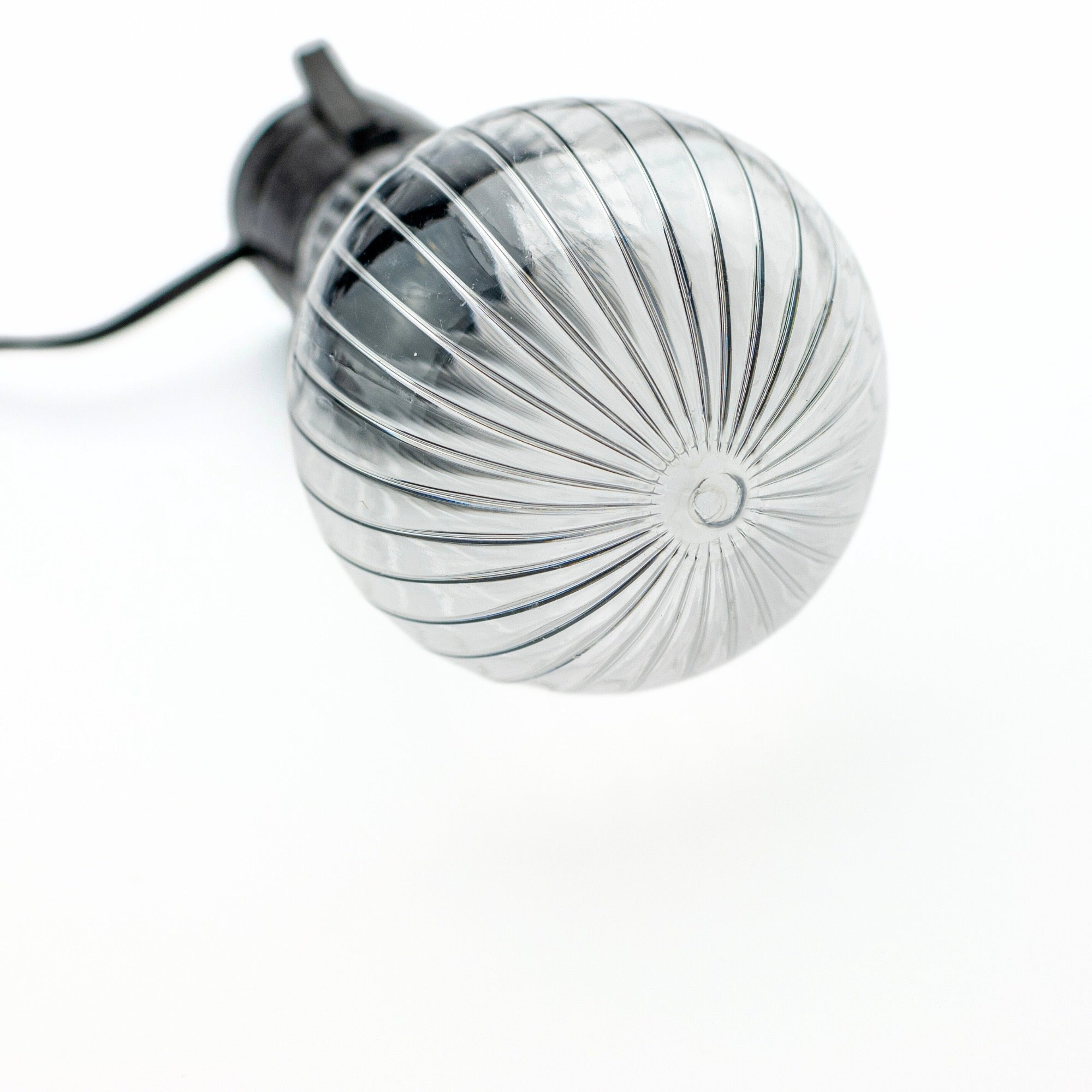 Ghirlanda luminoasa, LED, model Stripes, 10 becuri, 380cm, incarcare solara, lumina alb cald - 11