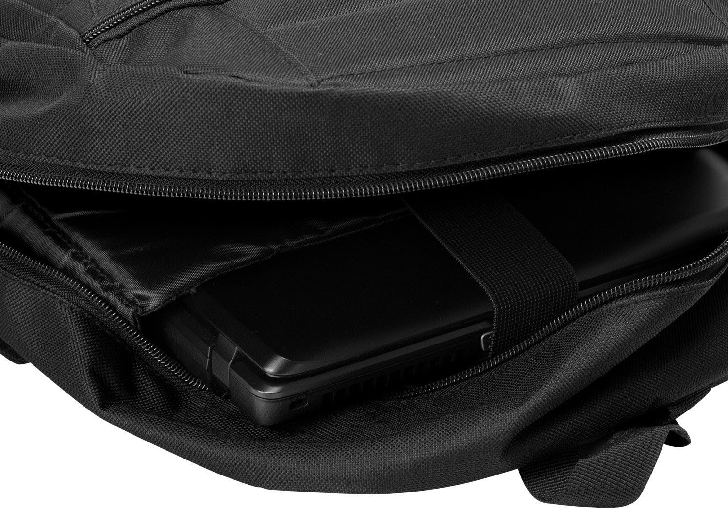 RUCSAC SPACER, pt. notebook de max. 15.6", 1 compartiment, buzunar frontal, buzunar lateral x 2, waterproof, nylon, negru, "Buddy", "SPB18906" (EAN:5949046601084; "ACC-SPC0205001" - 623019)