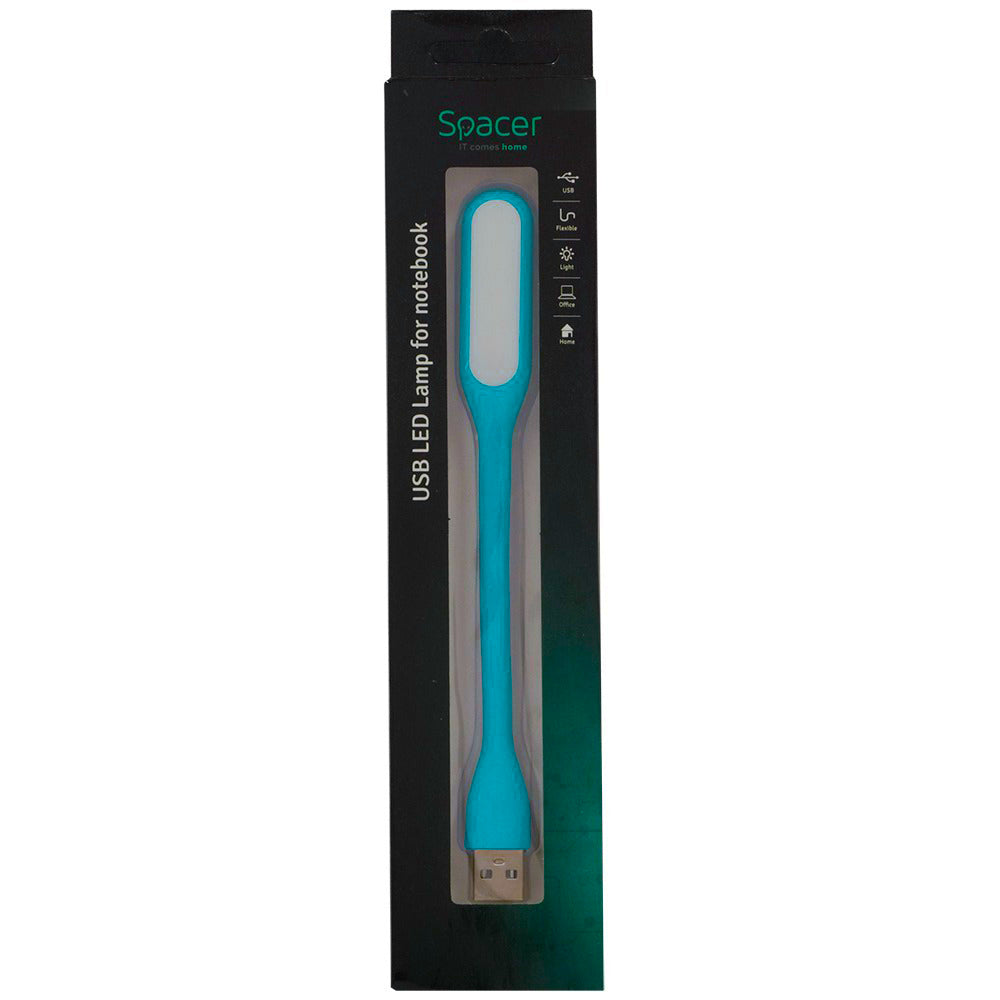 LAMPA LED USB pentru notebook, SPACER, blue, "SPL-LED-BL"