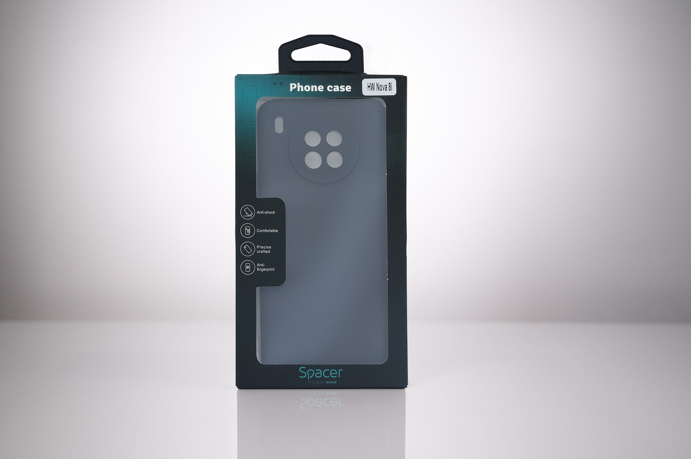 Husa Huawei telefon Nova 8i, negru, tip back cover, material flexibil TPU, "SPPC-HU-N8i-TPU"