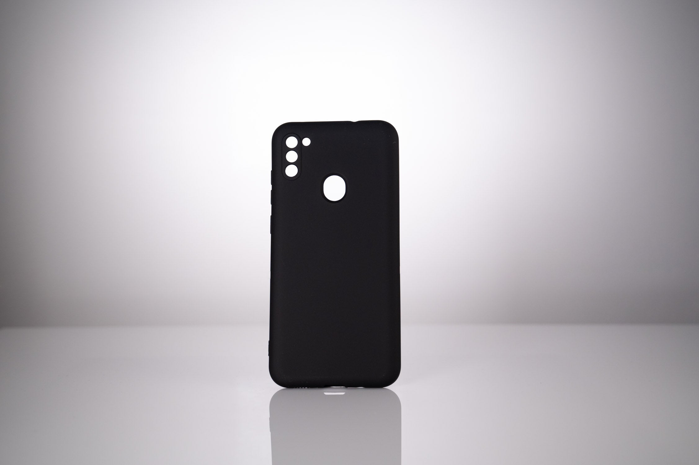 Husa Samsung Galaxy M11 Spacer, negru, grosime 2mm, material flexibil silicon + interior cu microfibra "SPPC-SM-GX-M11-SLK"