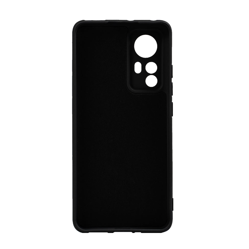 Husa Xiaomi 12 Spacer, negru, grosime 2mm, material flexibil silicon + interior cu microfibra "SPPC-XI-12-SLK"