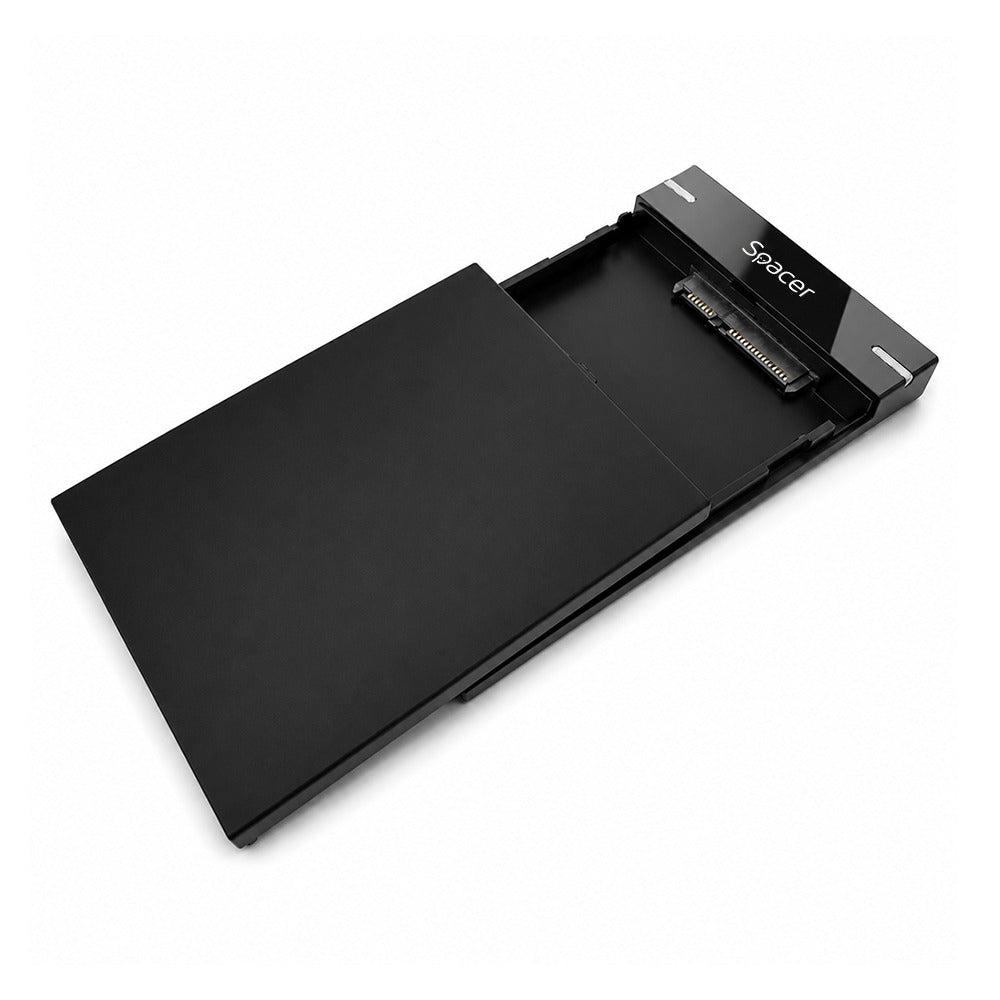 RACK extern SPACER, pt HDD/SSD, 2.5 inch, S-ATA, interfata PC USB 3.0, plastic termic, negru, "SPRK-25USB3-06"