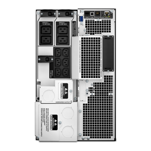 UPS APC, Online, Tower/rack, 8000 W, fara AVR, IEC x 6, display LCD, back-up 11 - 20 min. "SRT8KXLI"