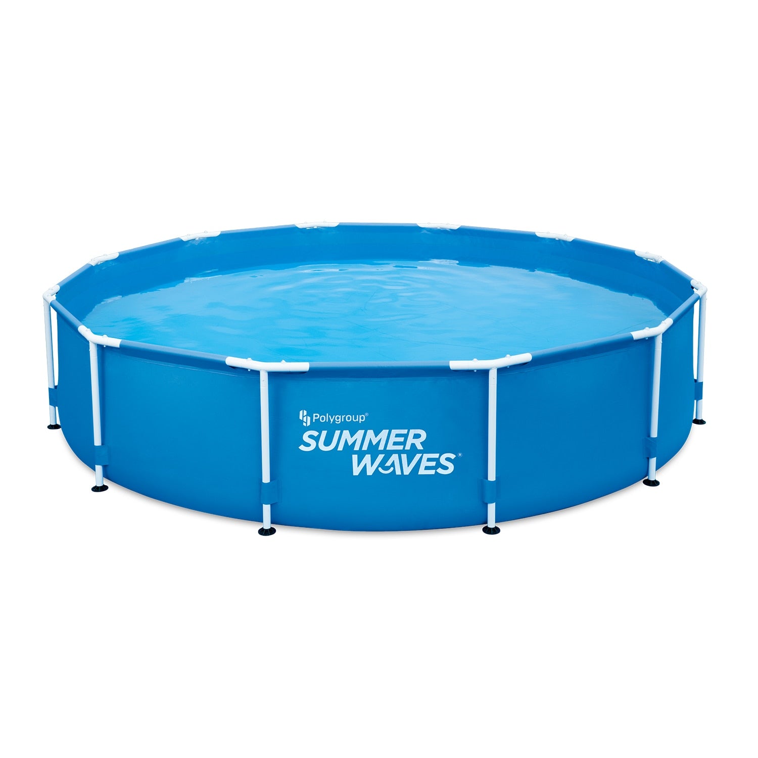 Piscina cadru metalic Summer Waves, 366×91 cm, 8.300 litri, cu pompa de filtrare si scara