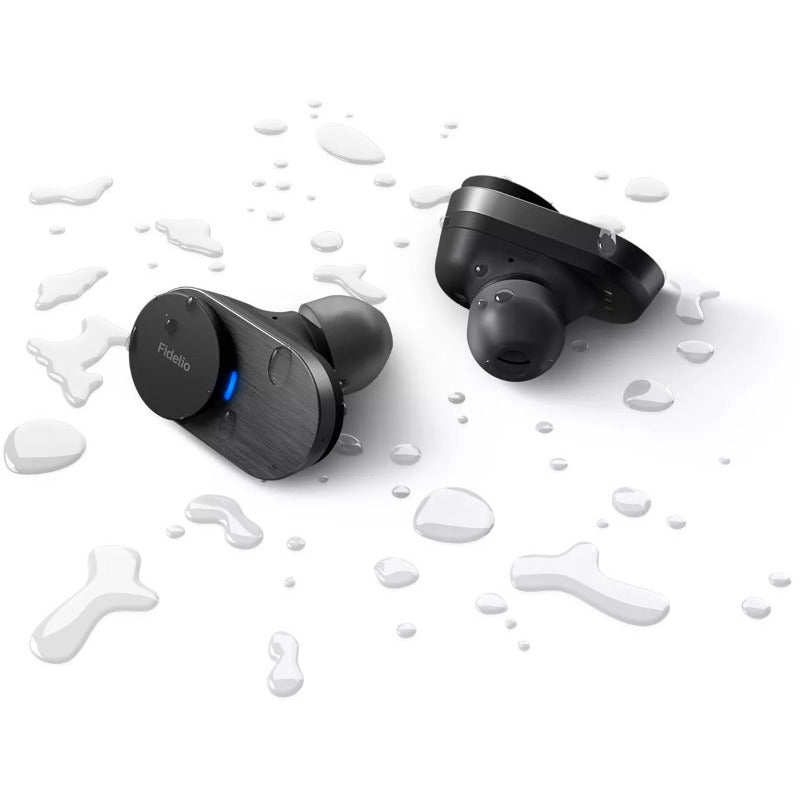 Casti audio true wireless Philips Fidelio T1BK/00, Negru, "T1BK/00" (timbru verde 0.18 lei)
