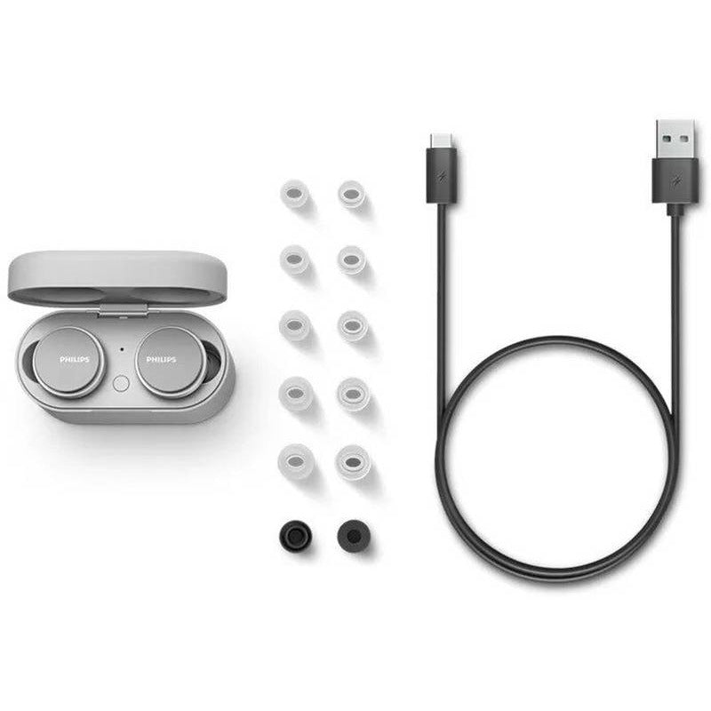 Casti audio true wireless Philips TAT8506WT/00, Alb, "TAT8506WT/00" (timbru verde 0.18 lei)